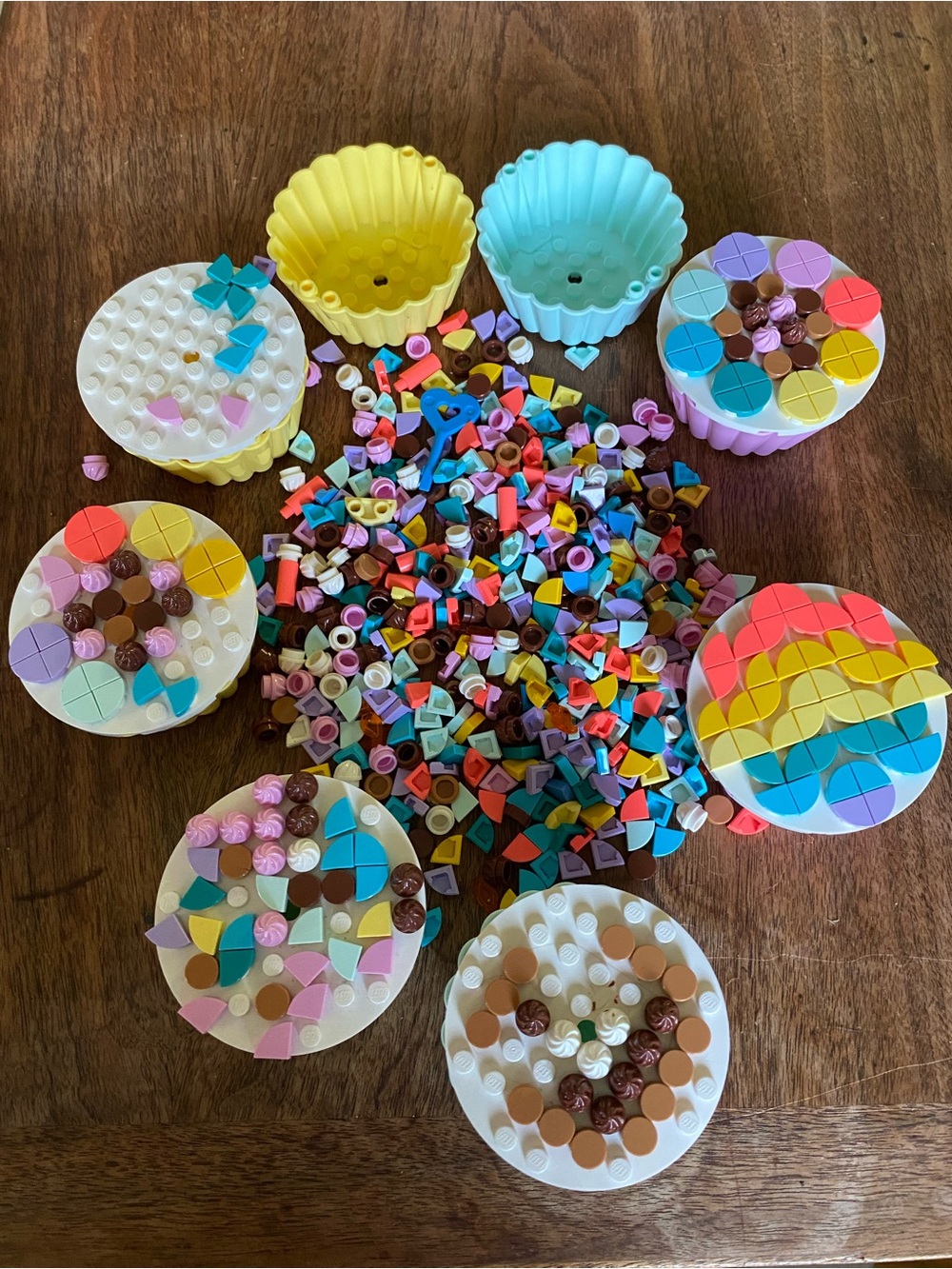 Lego Dots Party Cupcake Craft Set - Multicolor Incomplete no box